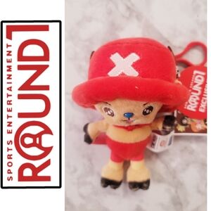 Exclusive Round1 Red Chopper Keychain Plush Toy